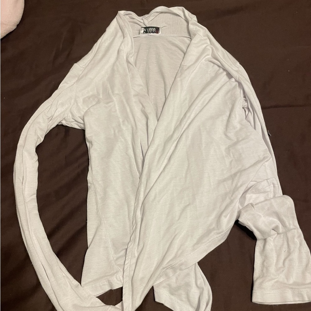 So Nikki tshirt cardigan